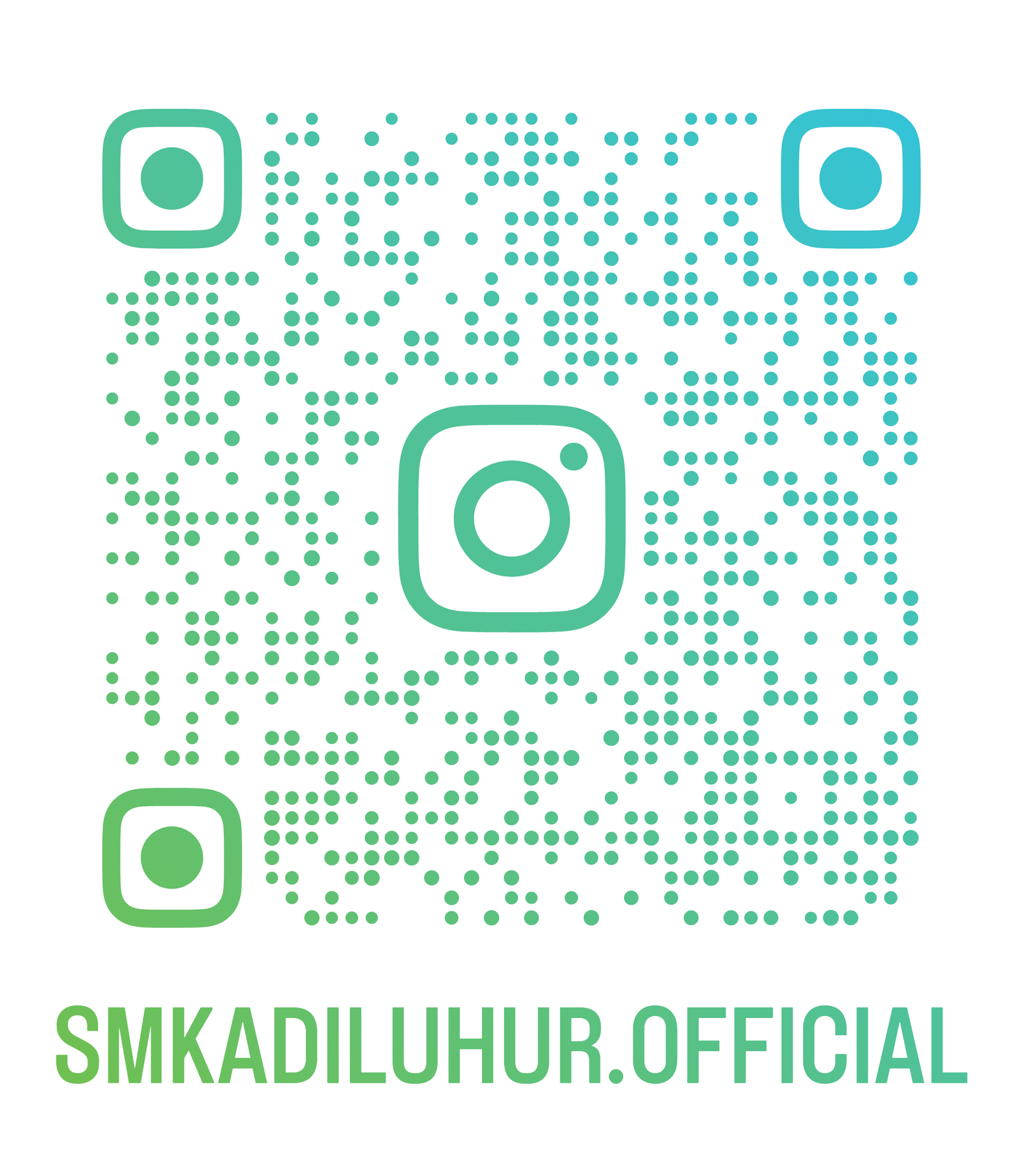 QR Code Instagram SMK Adi Luhur Jakarta
