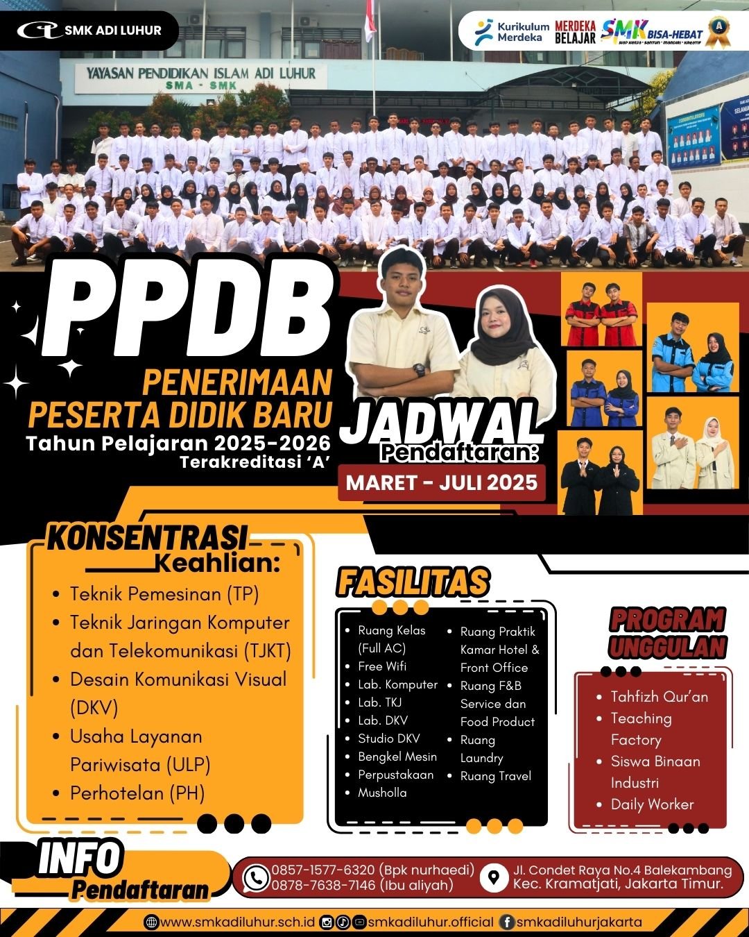 Poster Pendaftaran Peserta Didik Baru